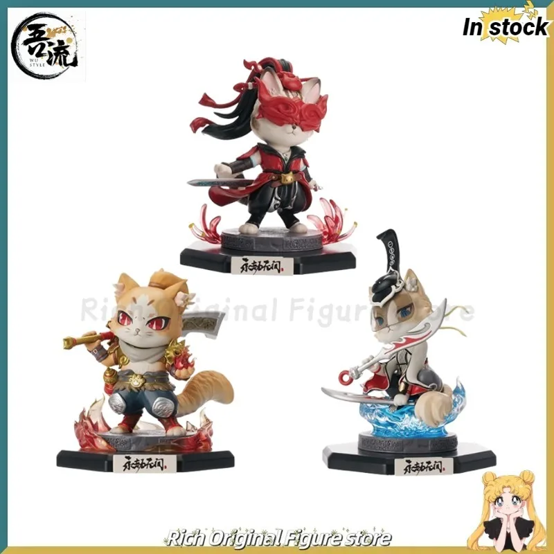 Оригинальная семейная коллекция WU STYLE NARAKA Yongjie Meow, фигурка Ning Hong Ye/ji Ying Ying/ji Cang Hai, коллекция аниме-фигурок 
Оригинальная семейная коллекция WU STYLE NARAKA Yongjie Meow, фигурка Ning Hong Ye/ji Ying Ying/ji Cang Hai, коллекция аниме-фигурок