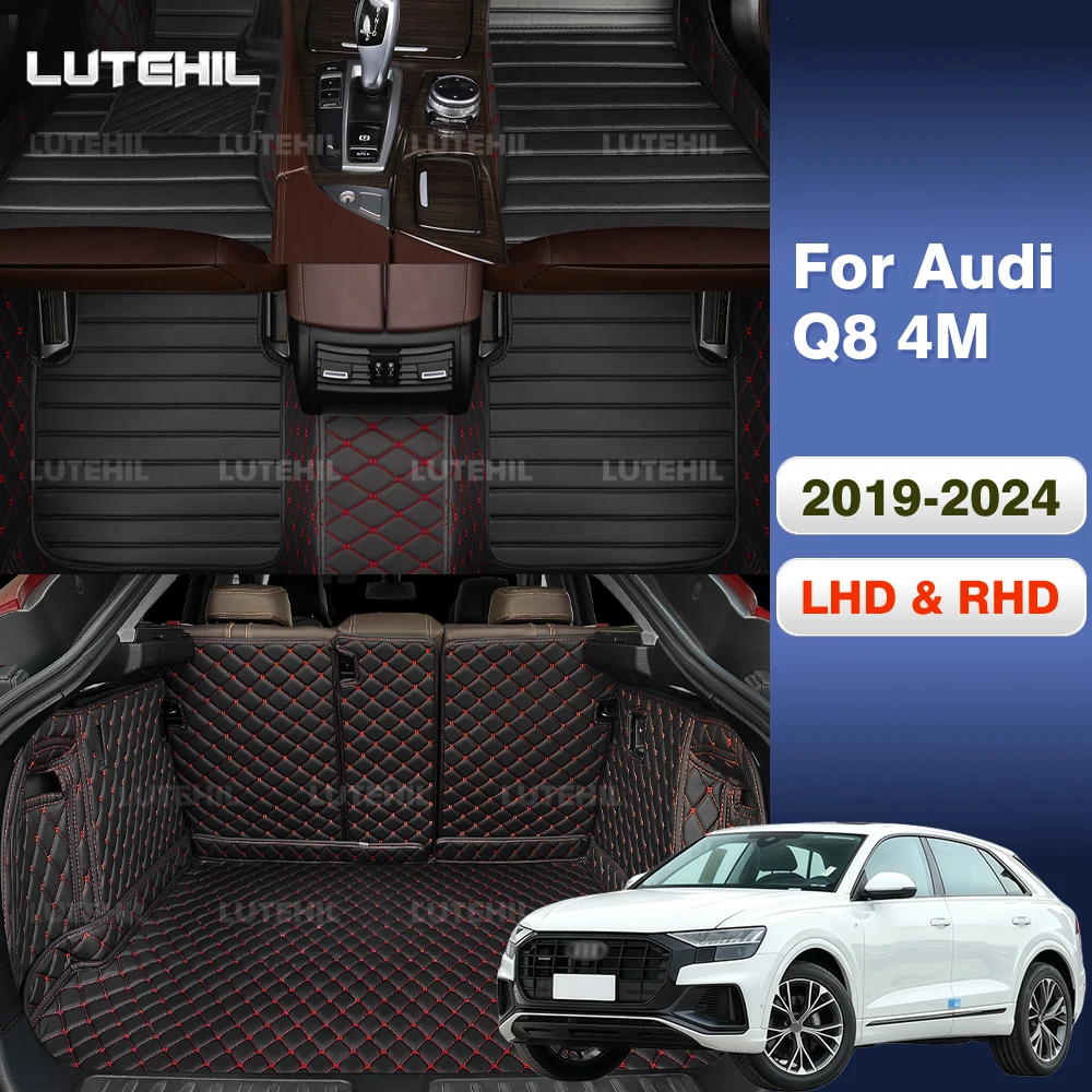 Car Floor Mats For Audi Q8 4M 2019-2024 23 22 21 20 Trunk mat Cargo Liner Protection Carpet Custom Floor Liners Accessories
Car Floor Mats For Audi Q8 4M 2019-2024 23 22 21 20 Trunk mat Cargo Liner Protection Carpet Custom Floor Liners Accessories