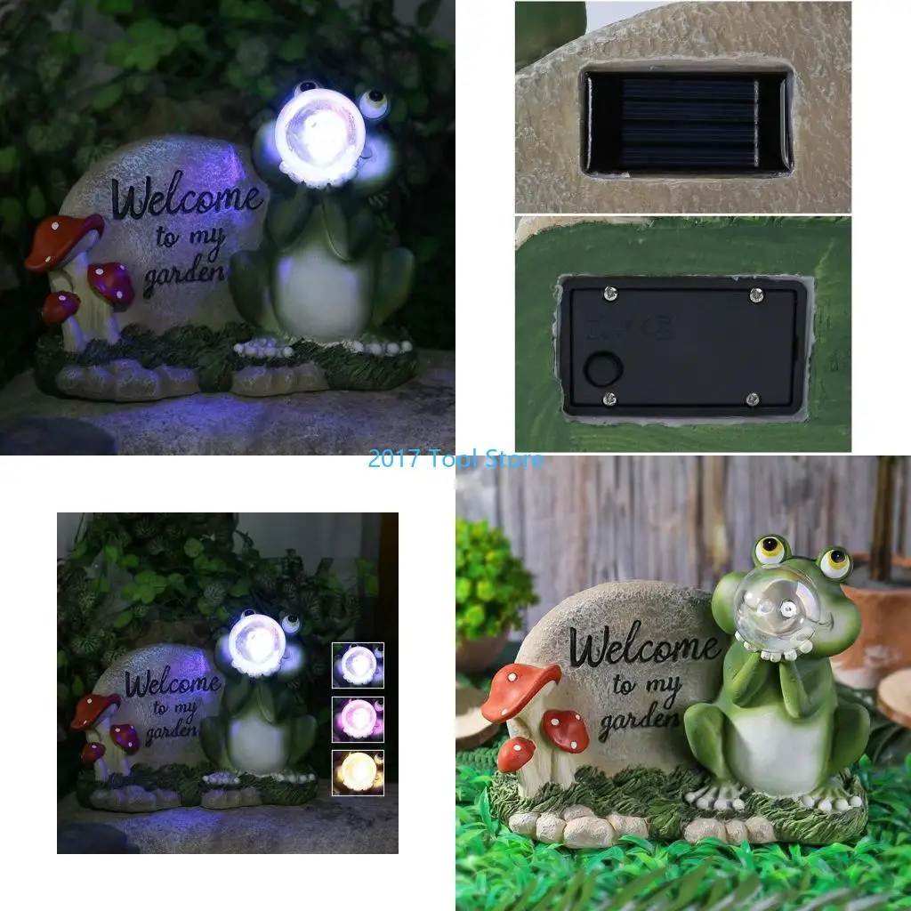 K92A Солнечная садовая статуя для лягушки, выдувающий пузырь, меняющий цвет, световой знак приветствия для внутреннего и двора,
K92A Солнечная садовая статуя для лягушки, выдувающий пузырь, меняющий цвет, световой знак приветствия для внутреннего и двора,