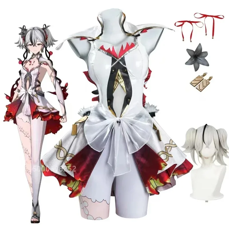 Wuthering Waves Chun Cosplay Costume Full Set Sweet Fashion Uniform Dress Premium Halloween Party Role Play Clothing Outfit
Wuthering Waves Chun Cosplay Costume Full Set Sweet Fashion Uniform Dress Premium Halloween Party Role Play Clothing Outfit