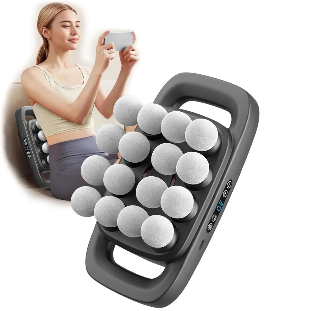 High-Frequency Vibration 16-Head Massager Fast Recovery Multifunctional Usage 8-Head Massager Durable Ultra-Quiet Operation
High-Frequency Vibration 16-Head Massager Fast Recovery Multifunctional Usage 8-Head Massager Durable Ultra-Quiet Operation