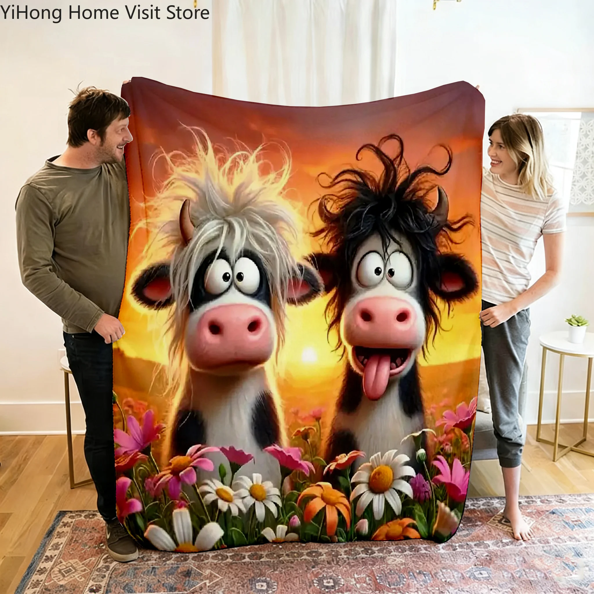 Throw Fluffy Soft Sofas Blankets Animal Cattle Home and Decoration Sofa Blanket Bedspread on the Bed Anime Bedspreads Picnic Nap
Throw Fluffy Soft Sofas Blankets Animal Cattle Home and Decoration Sofa Blanket Bedspread on the Bed Anime Bedspreads Picnic Nap
