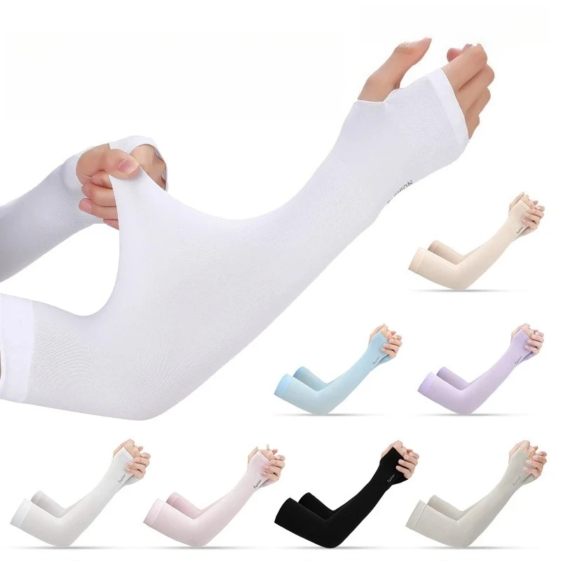 Summer Sun Protection Arm Sleeves For Outdoor Sport Cycling Driving Ice Silk Arm Sleeves Breathable Ice Sleeves
Summer Sun Protection Arm Sleeves For Outdoor Sport Cycling Driving Ice Silk Arm Sleeves Breathable Ice Sleeves