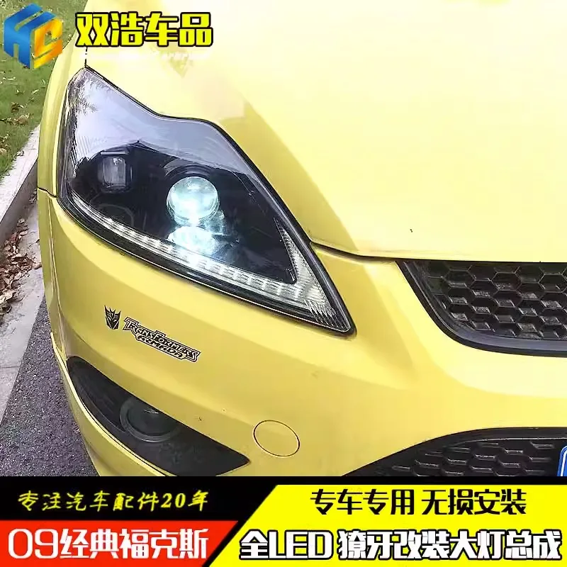 Автомобильные аксессуары, передняя фара для Ford Focus, фара в сборе 2009-2013 светодиодный, фара DRL Angel Eye, линза для проектора, 2 шт.
Автомобильные аксессуары, передняя фара для Ford Focus, фара в сборе 2009-2013 светодиодный, фара DRL Angel Eye, линза для проектора, 2 шт.
