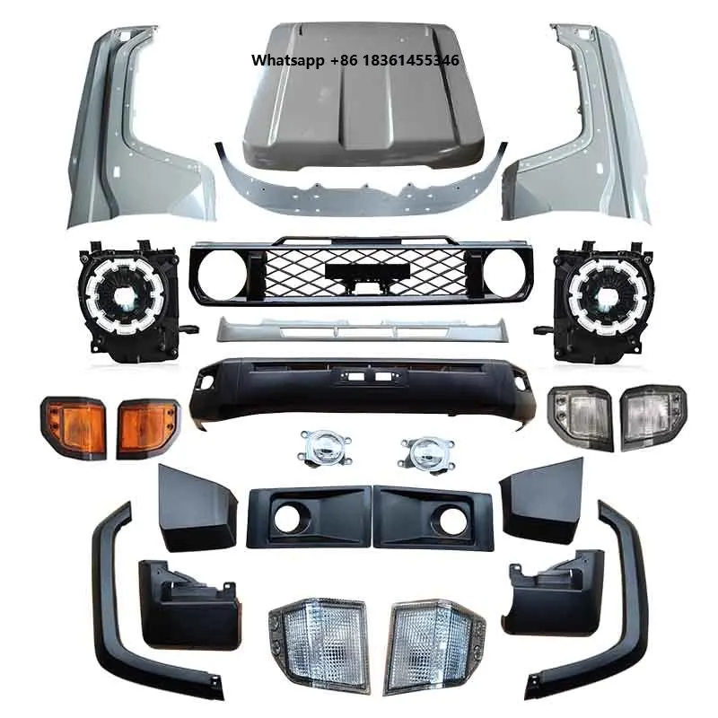 Maictop Hot Sell Auto Parts Upgrade Body Kit Facelift to 2024 Model Upgrade Kit for Land Cruiser 70 Series LC79
Maictop Hot Sell Auto Parts Upgrade Body Kit Facelift to 2024 Model Upgrade Kit for Land Cruiser 70 Series LC79