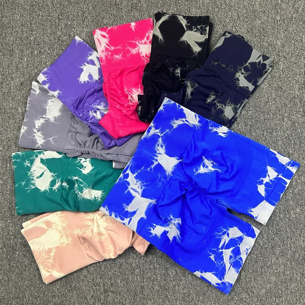Seamless Tie Dye Bleach Butt Lift Sport Shorts For Women High Waist Summer Yoga Fitness Workout Cycling Biker Gym Shorts Mujer
Seamless Tie Dye Bleach Butt Lift Sport Shorts For Women High Waist Summer Yoga Fitness Workout Cycling Biker Gym Shorts Mujer