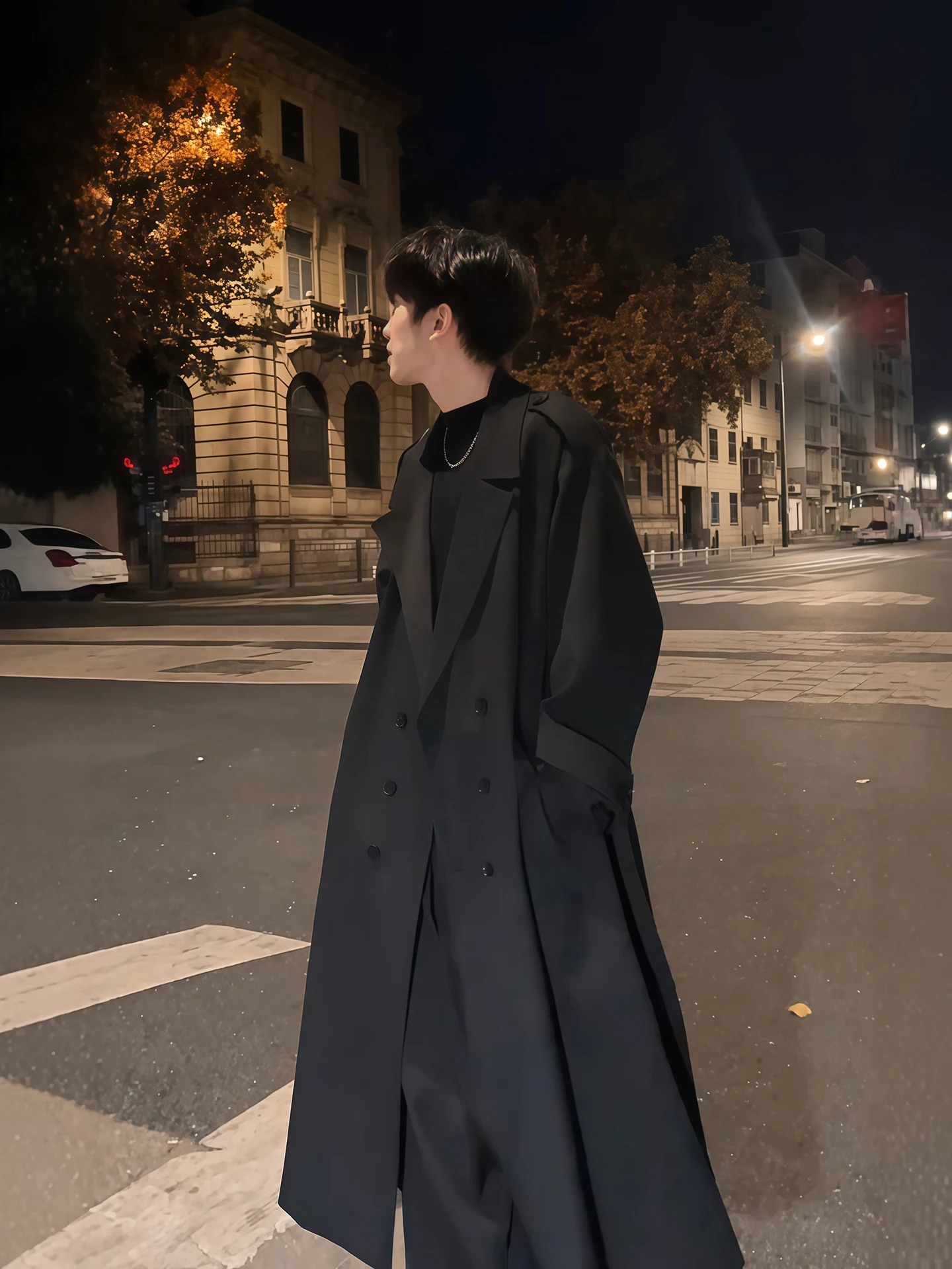 Мужское двубортное пальто Briti Sle: модное, элегантное, средней длины, осенне-зимнее, с воротником-стойкой, приталенного кроя
Мужское двубортное пальто Briti Sle: модное, элегантное, средней длины, осенне-зимнее, с воротником-стойкой, приталенного кроя