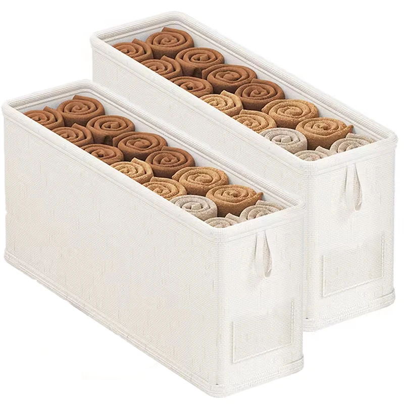 2pcs Wardrobe Clothes Organizer Box Underwear Storage Box Narrow Wardrobe Gaps Storage Basket Save Space Durable Organizer Box
2pcs Wardrobe Clothes Organizer Box Underwear Storage Box Narrow Wardrobe Gaps Storage Basket Save Space Durable Organizer Box