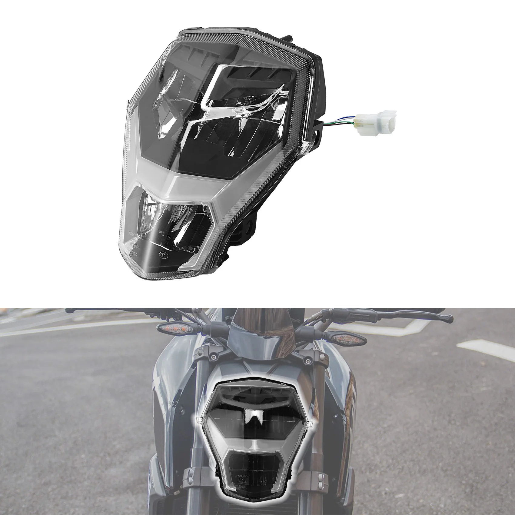 LED Headlamp Headlight Assembly Fit For CFMOTO CF250 250NK Motorcycle
LED Headlamp Headlight Assembly Fit For CFMOTO CF250 250NK Motorcycle