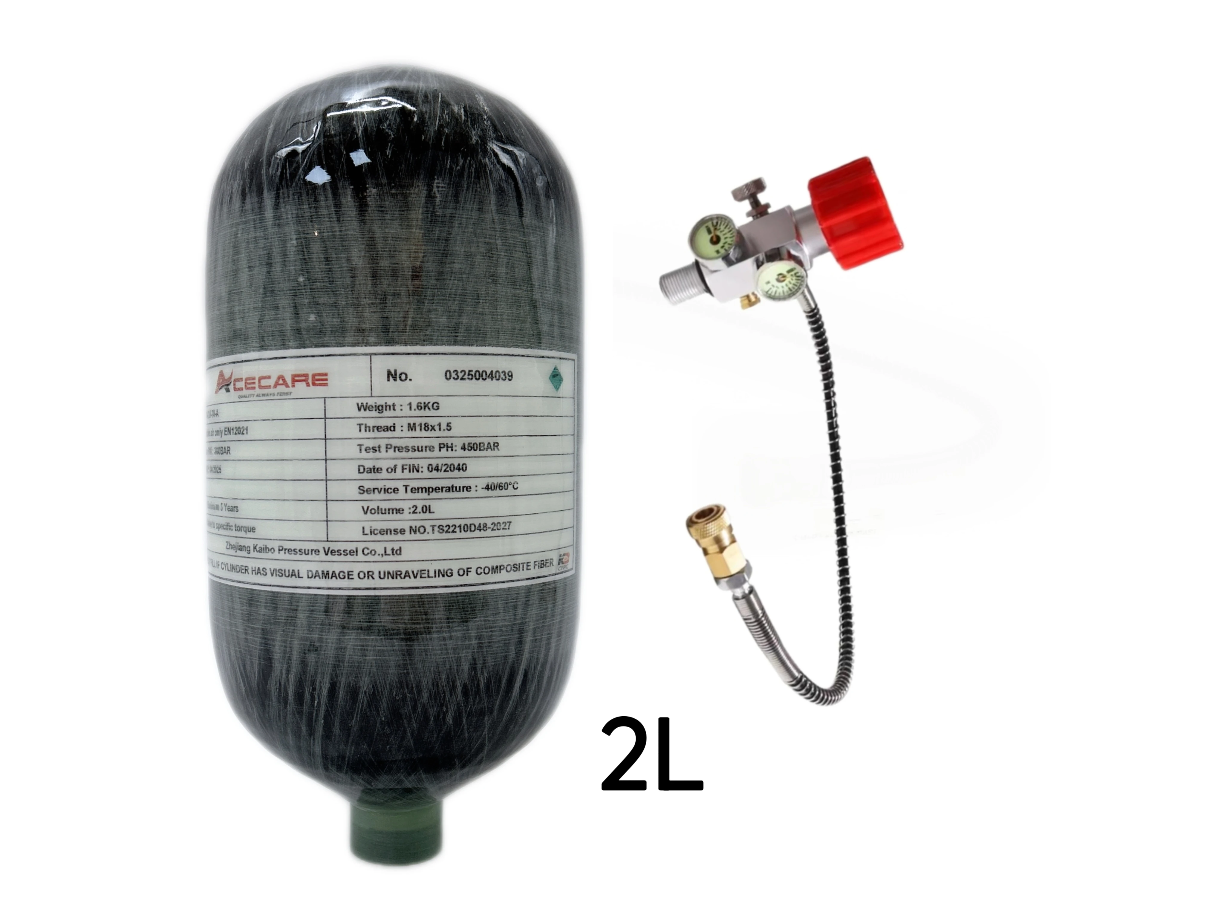 Acecare 4500Psi 300Bar 2L Цилиндр из углеродного волокна 30Mpa Высокое давление HPA Воздушный бак Цилиндр для подводного плавания с клапаном M18 * 1,5
Acecare 4500Psi 300Bar 2L Цилиндр из углеродного волокна 30Mpa Высокое давление HPA Воздушный бак Цилиндр для подводного плавания с клапаном M18 * 1,5