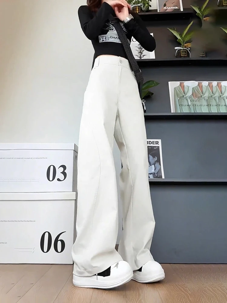 High Waist Slimming Leg Lengthening Men's Casual Pants American Sle Straight Leg Workwear Trousers Knife Angle Cut
High Waist Slimming Leg Lengthening Men's Casual Pants American Sle Straight Leg Workwear Trousers Knife Angle Cut