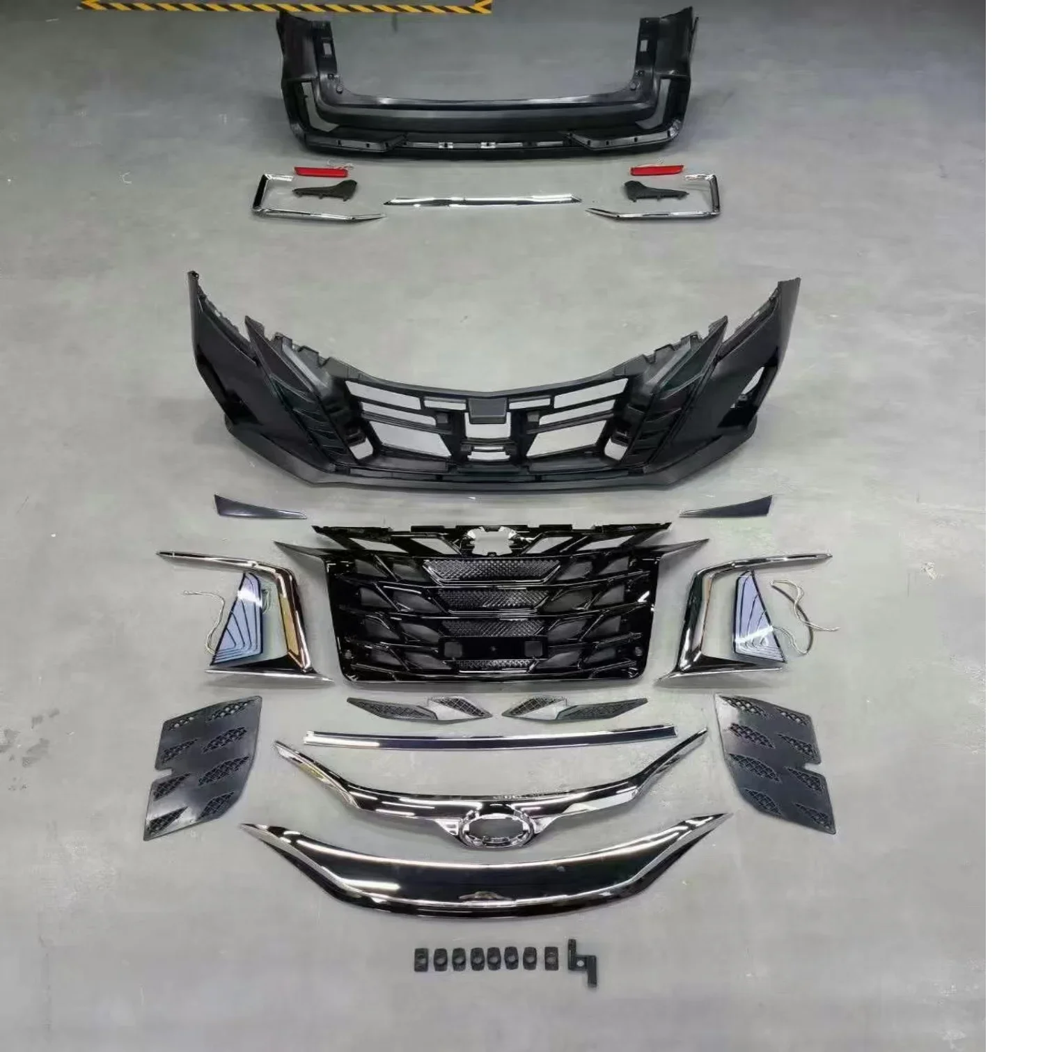 Factory Hot Selling Front and Rear Bumper Guard Body Kit for Sienna 2021+ Accessories 
Factory Hot Selling Front and Rear Bumper Guard Body Kit for Sienna 2021+ Accessories