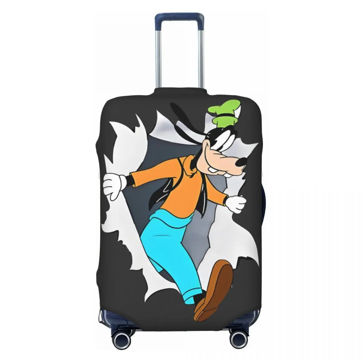 Защитный чехол для багажа Goofy на заказ, модные модные чехлы для дорожных чемоданов с милым принтом и анимацией для 18-32 дюймов
Защитный чехол для багажа Goofy на заказ, модные модные чехлы для дорожных чемоданов с милым принтом и анимацией для 18-32 дюймов