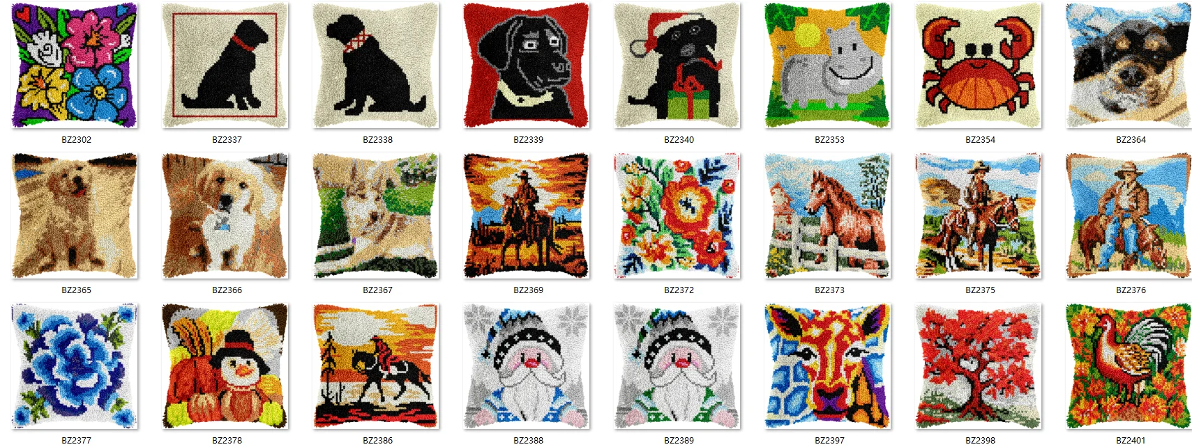 Latch Hook Rug Kits Latch Hook Rug Pillow Pre-Printed Canvas Crochet Needlework Crafts for Adult 43-43CM Hores 2025
Latch Hook Rug Kits Latch Hook Rug Pillow Pre-Printed Canvas Crochet Needlework Crafts for Adult 43-43CM Hores 2025