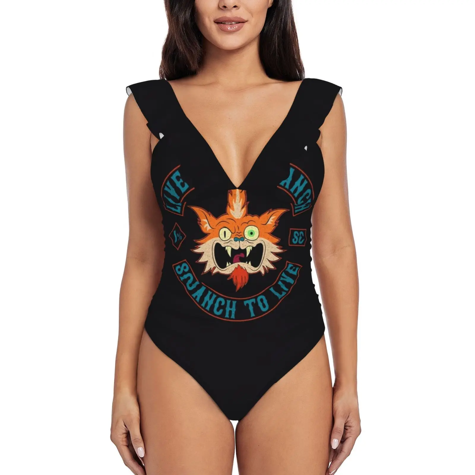 Squanch Club Ruffle One Piece Swimsuit Women Swimwear Push Up Monokini Sexy Print Bathing Suit Season 4 Squanch Squanchy
Squanch Club Ruffle One Piece Swimsuit Women Swimwear Push Up Monokini Sexy Print Bathing Suit Season 4 Squanch Squanchy