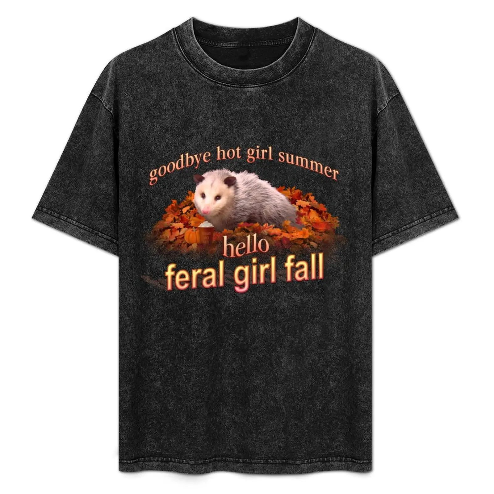 Hello Feral Girl Fall (goodbye hot girl summer) - Autumn possum aesthetic T-Shirt topping men t shirts high quality
Hello Feral Girl Fall (goodbye hot girl summer) - Autumn possum aesthetic T-Shirt topping men t shirts high quality