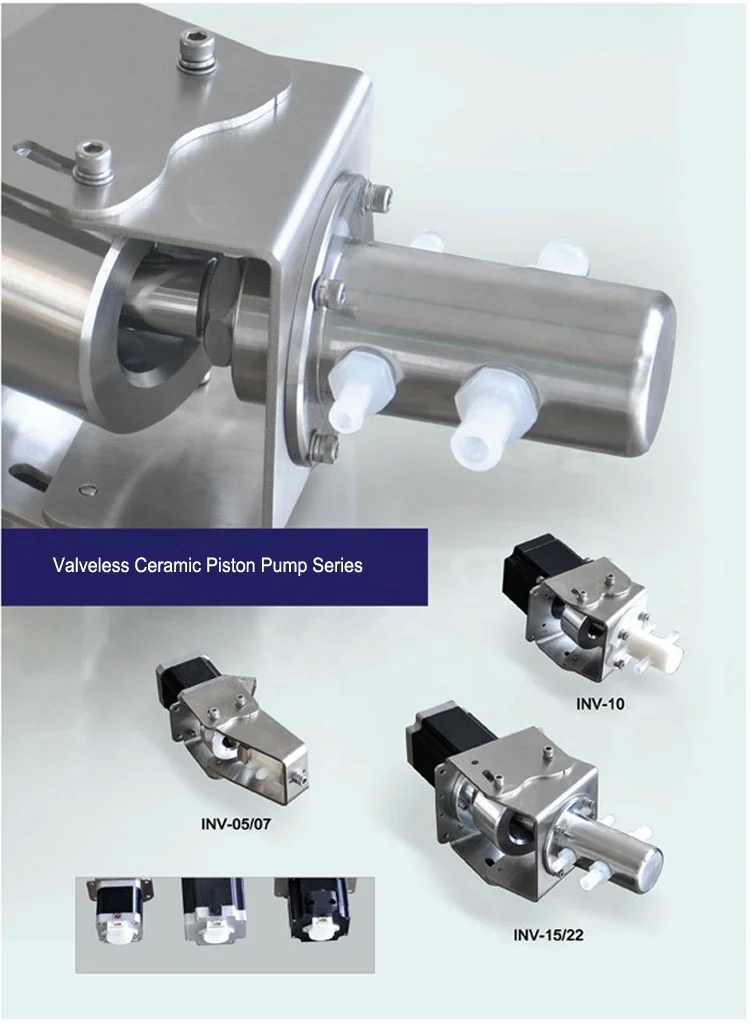 99%AL2O3+SUS316L High Precision Alumina Ceramic 5ml Valveless Filling Metering Piston Pump for Injectables Facilities
99%AL2O3+SUS316L High Precision Alumina Ceramic 5ml Valveless Filling Metering Piston Pump for Injectables Facilities