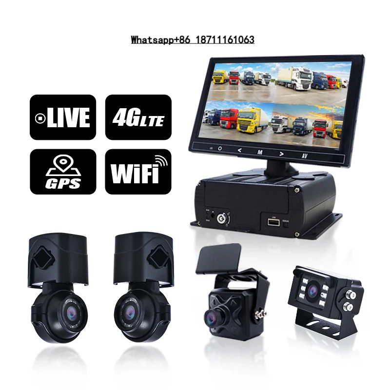 4G LTE Vehicle Car Real Time Tracking Truck Bus Fleet Management MDVR System
4G LTE Vehicle Car Real Time Tracking Truck Bus Fleet Management MDVR System