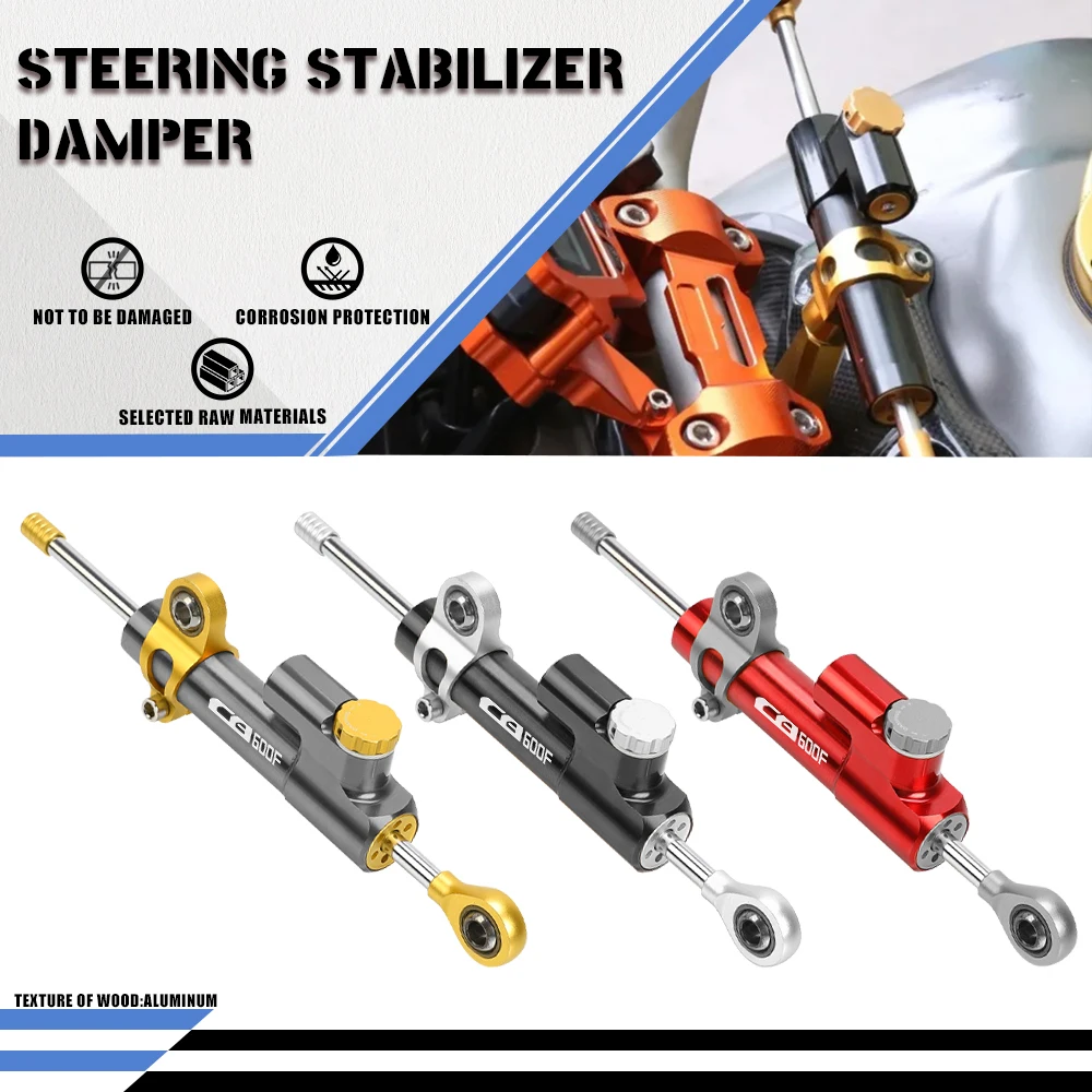 For Honda CB600F Hornet CB 600F 600 2007-2016 Moto CNC Motorcycle Steering Damper Stabilizer Linear Reversed Safety Control Over
For Honda CB600F Hornet CB 600F 600 2007-2016 Moto CNC Motorcycle Steering Damper Stabilizer Linear Reversed Safety Control Over