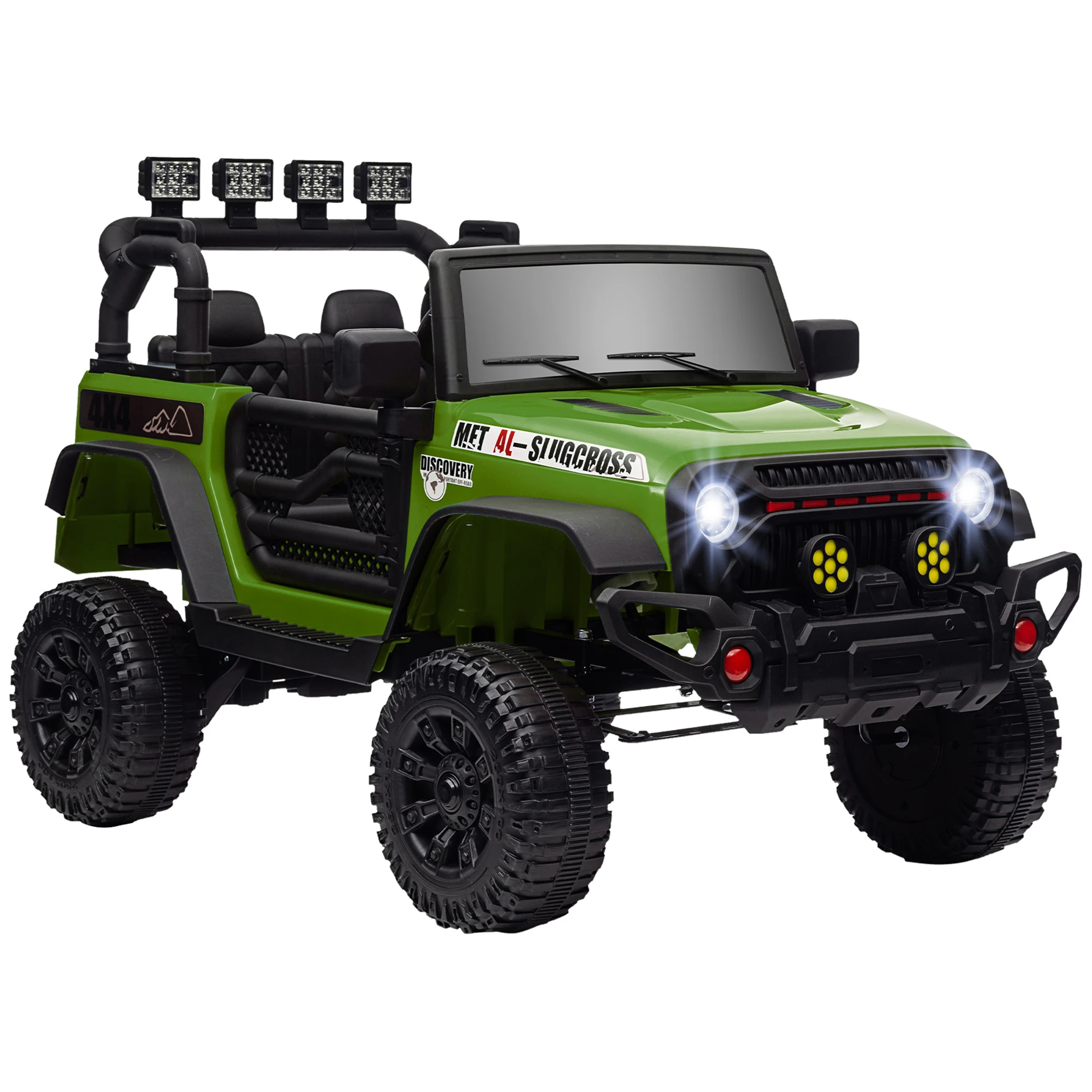 Kids Electric Ride On Toy 12V Truck with Bluetooth Remote Control Suspension Music LED Lights Outdoor Play Safety Belt Safe Play
Kids Electric Ride On Toy 12V Truck with Bluetooth Remote Control Suspension Music LED Lights Outdoor Play Safety Belt Safe Play