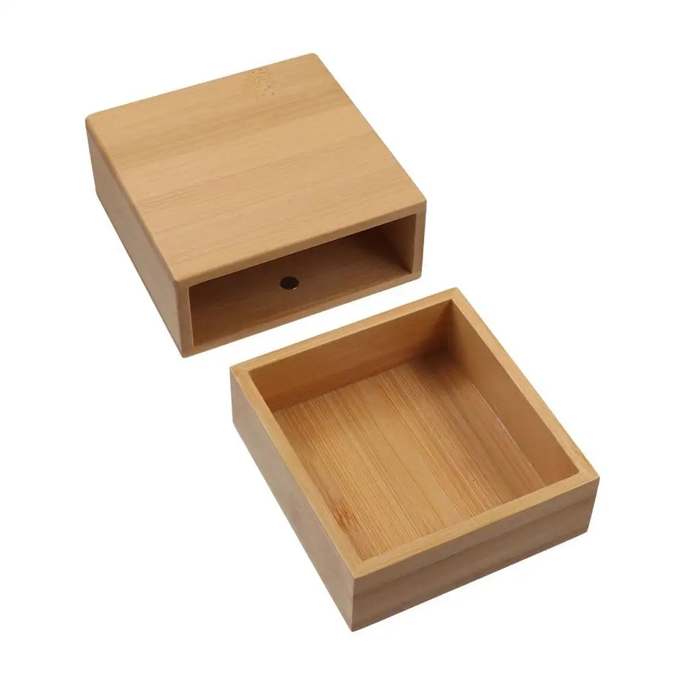 Natural Bamboo Wood Jewelry Box Velvet Soft Interior Rust-proof Jewelry Chest Organizer Single Slot Space Saving
Natural Bamboo Wood Jewelry Box Velvet Soft Interior Rust-proof Jewelry Chest Organizer Single Slot Space Saving