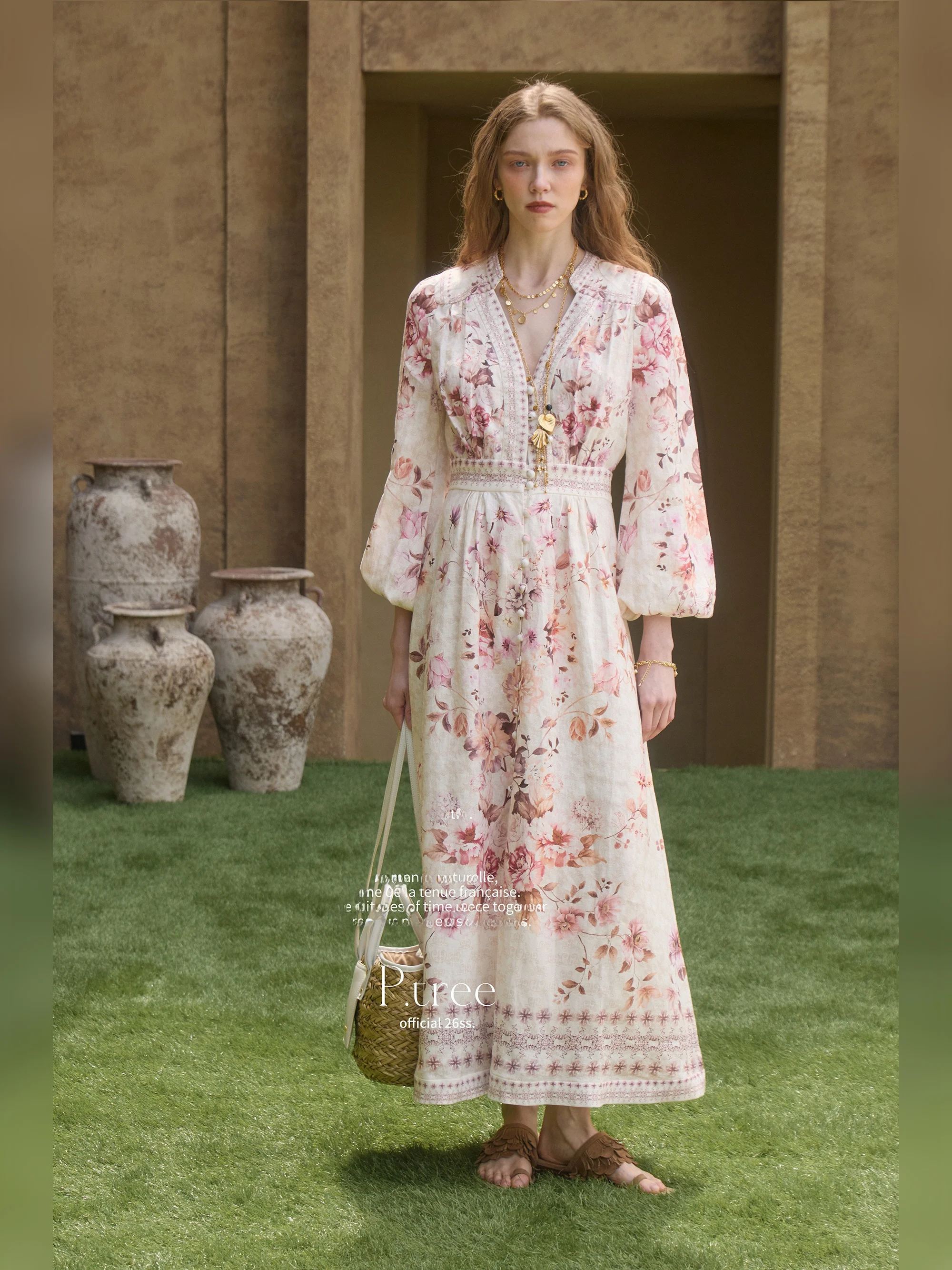 Льняное платье ручной работы Dr Ptree 'Linen Garden' в стиле французской феи, с V-образным вырезом и длинными рукавами, повседневная женская одежда
Льняное платье ручной работы Dr Ptree 'Linen Garden' в стиле французской феи, с V-образным вырезом и длинными рукавами, повседневная женская одежда