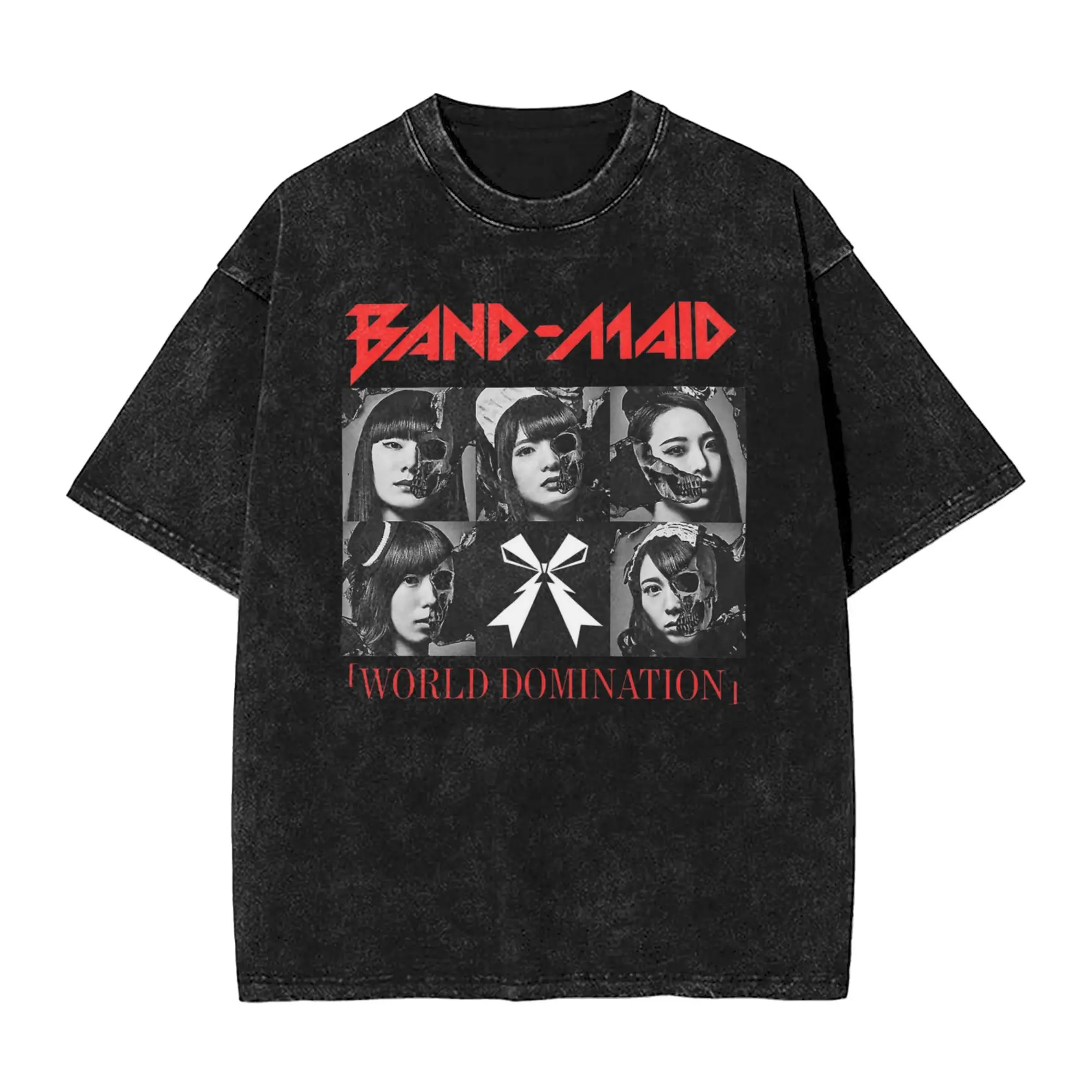 Men's Japan Metal Band Maid T-Shirts Top Tees Summer Y2K Retro Short-Sleeve T Shirt O Neck Harajuku Design Tee Shirt Hot
Men's Japan Metal Band Maid T-Shirts Top Tees Summer Y2K Retro Short-Sleeve T Shirt O Neck Harajuku Design Tee Shirt Hot