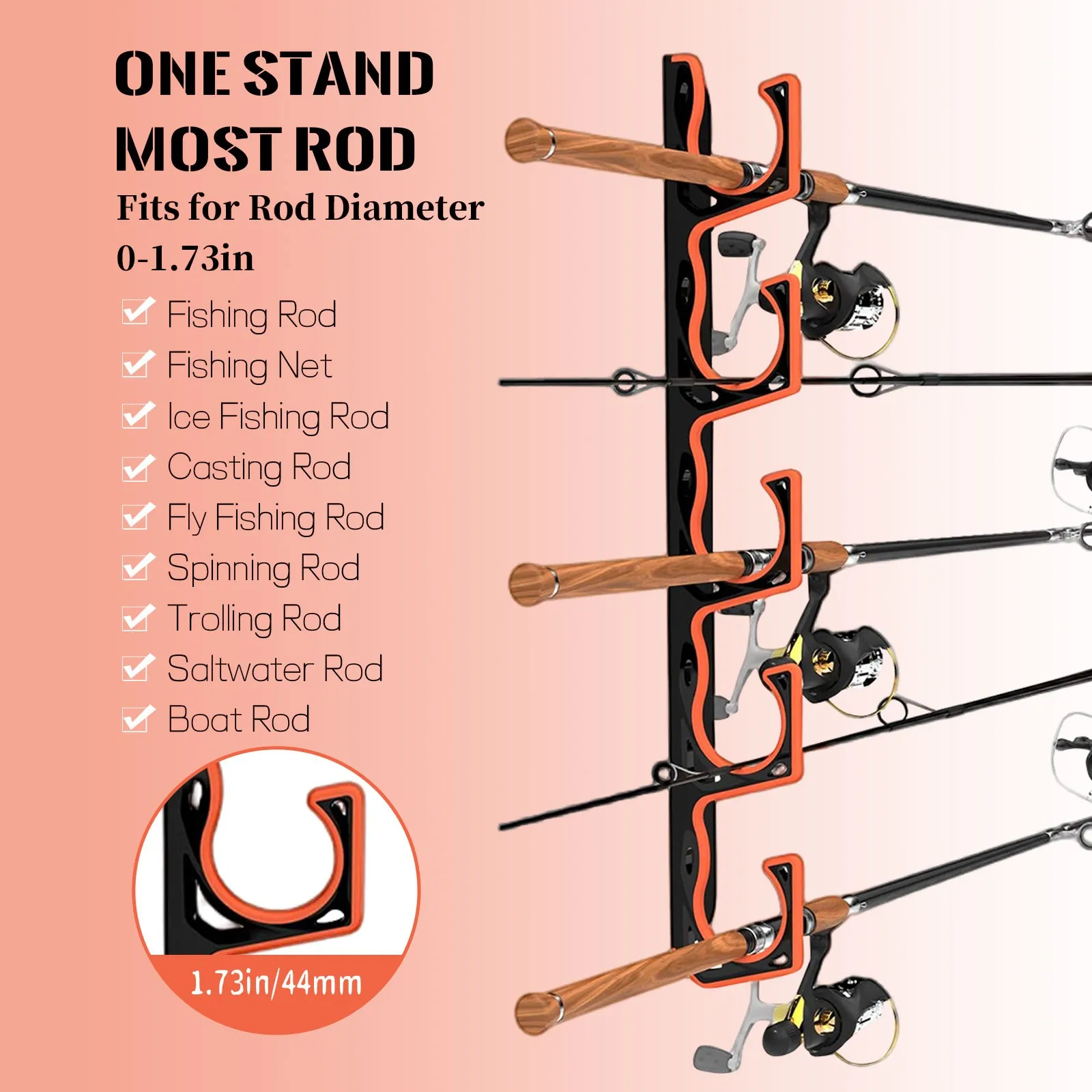 H5 Wall Or Ceiling Mounted Fishing Rod Rack With Soft Protective Pads Ultimate Fishing Rod Storage Solution For Organized Spaces
H5 Wall Or Ceiling Mounted Fishing Rod Rack With Soft Protective Pads Ultimate Fishing Rod Storage Solution For Organized Spaces