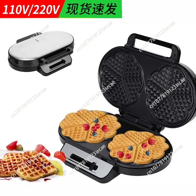 for Household 110v Two Pieces Double Plate Love Waffle Maker Sandwich Maker Electric Cake Bang Breakfast Maker Waffle
for Household 110v Two Pieces Double Plate Love Waffle Maker Sandwich Maker Electric Cake Bang Breakfast Maker Waffle