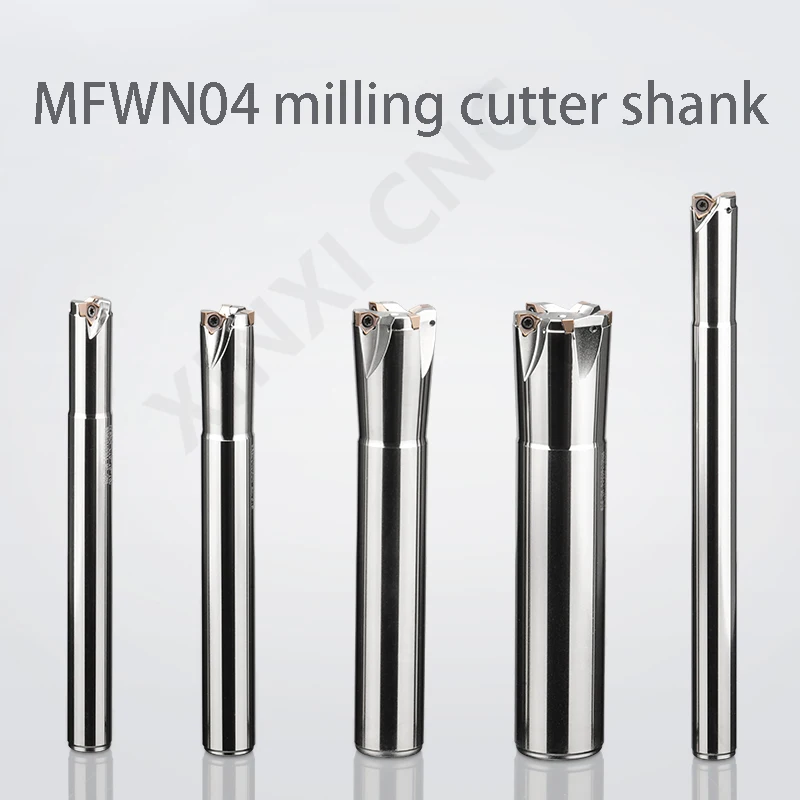 CNC tool holder MFWN04 milling tool holder double-sided hexagonal insert WNMU040304 insert fast feed milling tool holder
CNC tool holder MFWN04 milling tool holder double-sided hexagonal insert WNMU040304 insert fast feed milling tool holder
