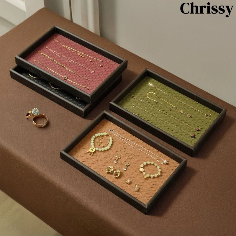 Classic Leather Jewelry Organizer Tray - Rectangular Storage Display Dish for Rings, Bracelets Chains |
Classic Leather Jewelry Organizer Tray - Rectangular Storage Display Dish for Rings, Bracelets Chains |