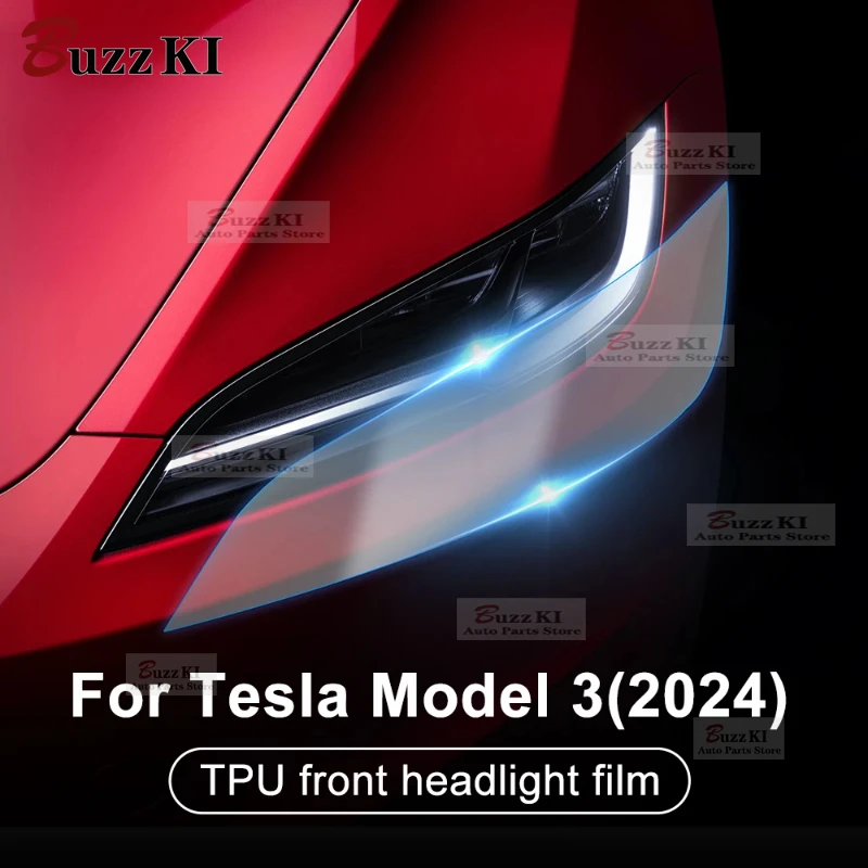 Headlight Protective Film for Tesla Model 3 Highland 2024 Headlamp Taillight Light Center Console Repair Film Car Accessories
Headlight Protective Film for Tesla Model 3 Highland 2024 Headlamp Taillight Light Center Console Repair Film Car Accessories