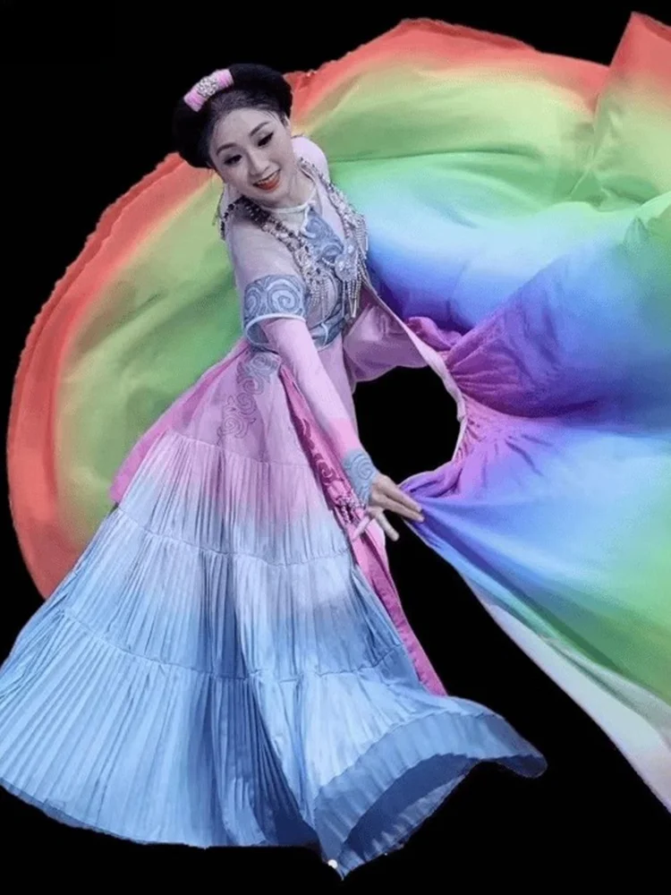 Costume Yunnan Ethnic Women's Adult Children's Skirt awl Performance Outfit Big Flounce Dr Tewnjerll Sweet Trace
Costume Yunnan Ethnic Women's Adult Children's Skirt awl Performance Outfit Big Flounce Dr Tewnjerll Sweet Trace