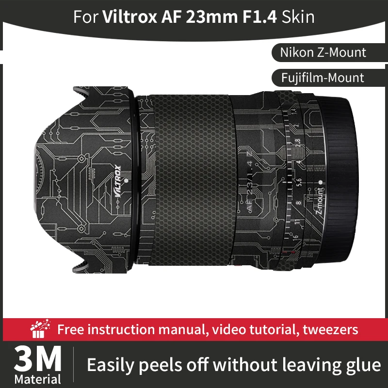 For Viltrox 23mm Skin Viltrox AF 23mm F1.4 Camera Lens Skin Anti-scratch Camera Lens Sticker protective film
For Viltrox 23mm Skin Viltrox AF 23mm F1.4 Camera Lens Skin Anti-scratch Camera Lens Sticker protective film