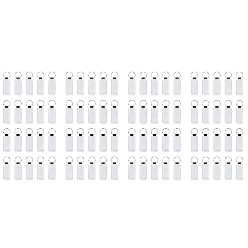 ABUN-80Pcs Leather Keychain Blank Rectangle MDF Keychain Sublimation Heat Transfer Keychain Kit Jewelry Making
ABUN-80Pcs Leather Keychain Blank Rectangle MDF Keychain Sublimation Heat Transfer Keychain Kit Jewelry Making