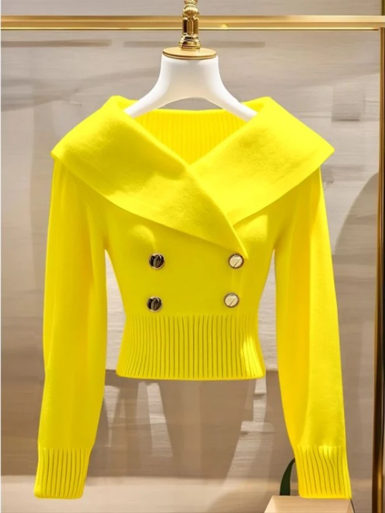Y2k White Lapel Neck Coat Women Spring Autumn New All-match Bottoming Bottoming 2025 Slim Fit Long Sleeve Tops Mujer
Y2k White Lapel Neck Coat Women Spring Autumn New All-match Bottoming Bottoming 2025 Slim Fit Long Sleeve Tops Mujer