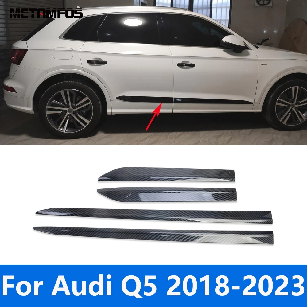 Для Audi Q5 2018-2020 2021 2022 2023 углеродное волокно дверная боковая полоса кузова юбка молдинг наклейка аксессуары Стайлинг автомобиля
Для Audi Q5 2018-2020 2021 2022 2023 углеродное волокно дверная боковая полоса кузова юбка молдинг наклейка аксессуары Стайлинг автомобиля