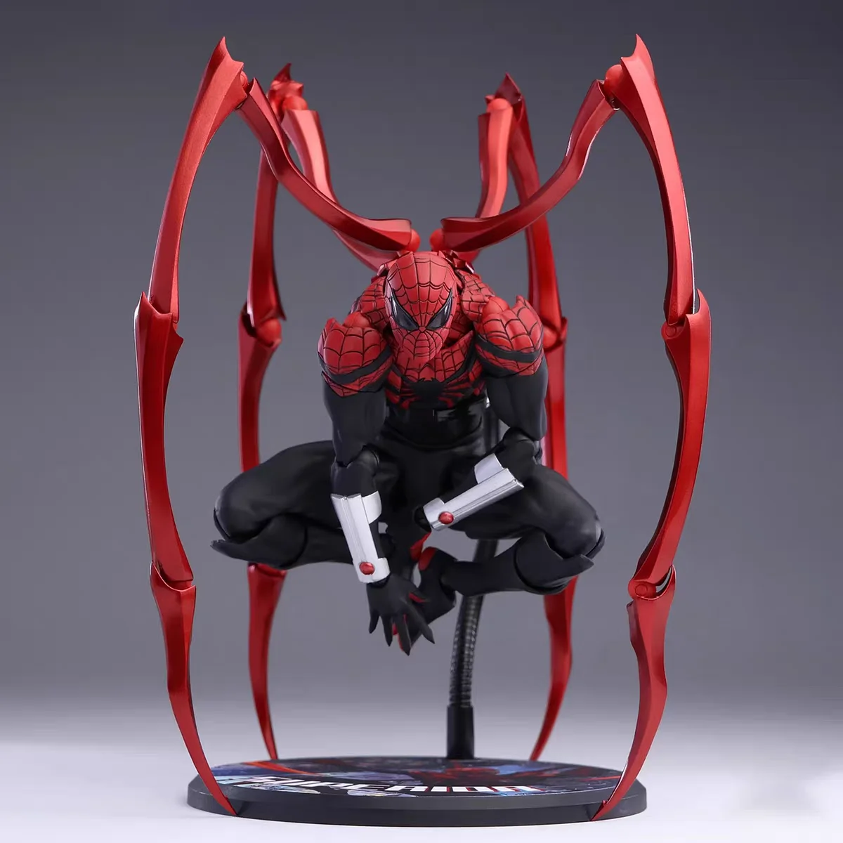 Mess Toys Ultimate Neighbor Peter Action Figure Superhero Spider With Mechanical Legs Movable Joint Collectible Model With Base
Mess Toys Ultimate Neighbor Peter Action Figure Superhero Spider With Mechanical Legs Movable Joint Collectible Model With Base