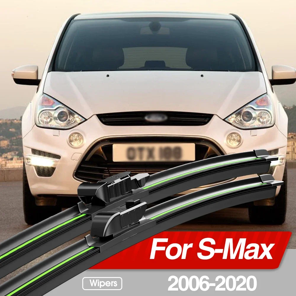 For Ford S-Max SMax S Max MK1 MK2 2006-2020 Front Windshield Wiper Blades 2pcs Windscreen Window Accessories 2007 2010 2017 2018
For Ford S-Max SMax S Max MK1 MK2 2006-2020 Front Windshield Wiper Blades 2pcs Windscreen Window Accessories 2007 2010 2017 2018
