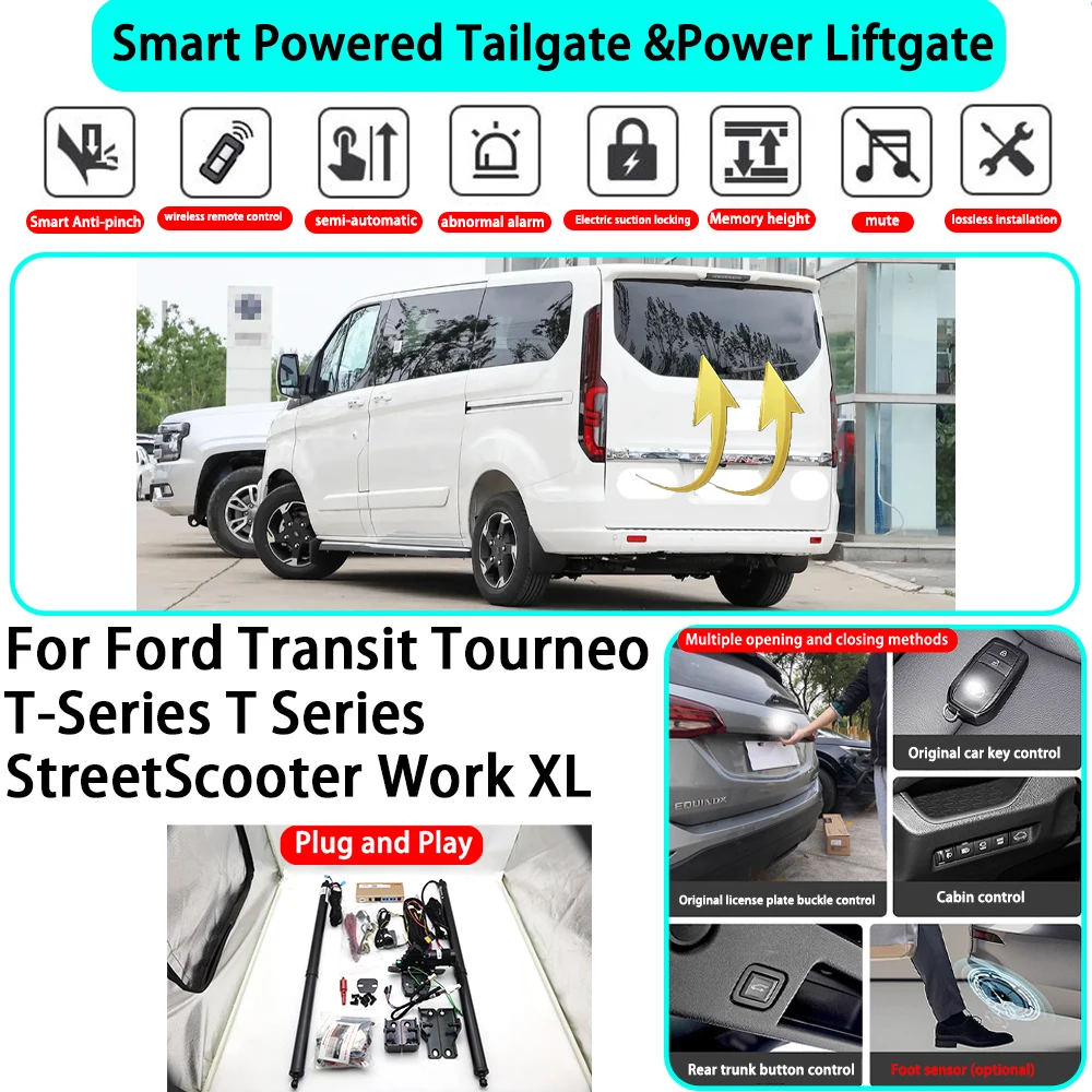 for Ford Transit Tourneo T-Series T Series StreetScooter Work XL Automatic Powered Tailgate Electric Power Tailgate Lift Kit
for Ford Transit Tourneo T-Series T Series StreetScooter Work XL Automatic Powered Tailgate Electric Power Tailgate Lift Kit