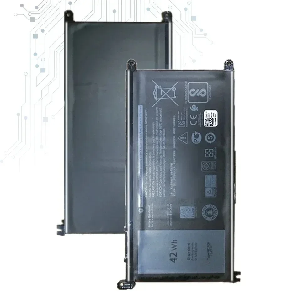 Сменный аккумулятор T2JX4/3CRH3 для Dell Inspiron 13 5000 5368 5378 7368 14 7000 7560 7460 5567 15MF PRO-1508T FW8KR
Сменный аккумулятор T2JX4/3CRH3 для Dell Inspiron 13 5000 5368 5378 7368 14 7000 7560 7460 5567 15MF PRO-1508T FW8KR