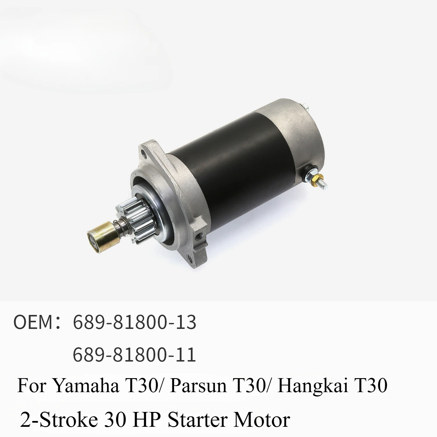 Стартер подвесного двигателя для 2-тактного двигателя Yamaha T30/Parsun T30/Hangkai T30 689-81800-13 689-81800-11
Стартер подвесного двигателя для 2-тактного двигателя Yamaha T30/Parsun T30/Hangkai T30 689-81800-13 689-81800-11
