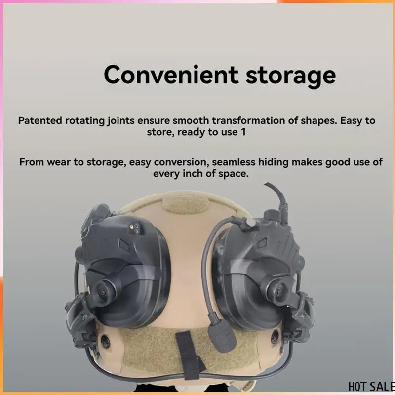 A24R Tactical Headset Anti-Noise Headphone Electronic Protection Earmuff Hunting Sports Tactical Headset Nrr25db
A24R Tactical Headset Anti-Noise Headphone Electronic Protection Earmuff Hunting Sports Tactical Headset Nrr25db