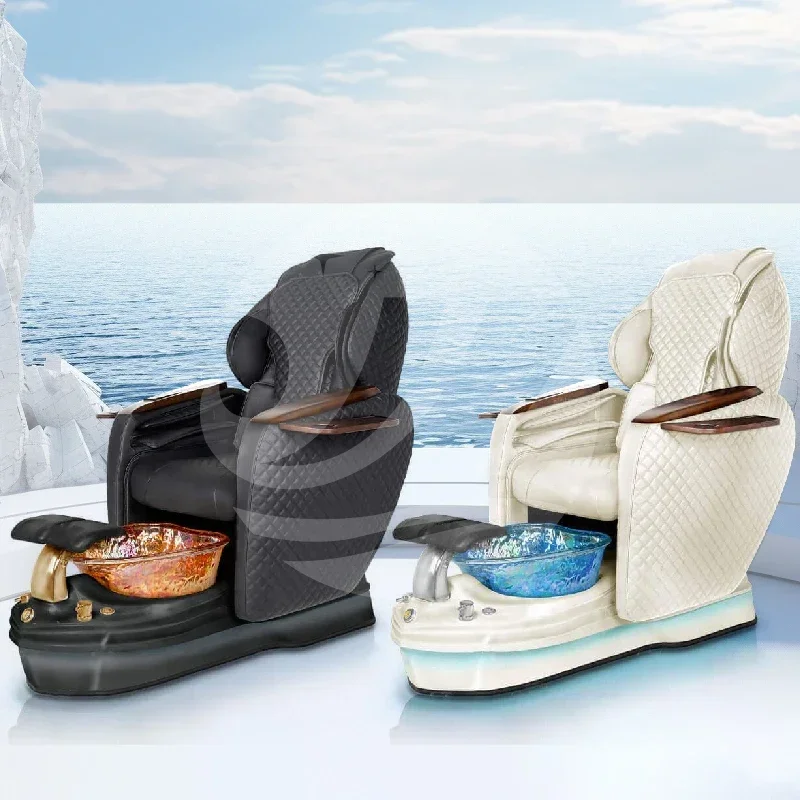 Modern Luxury Hot Sale Pedicure Massage Chairs Foot Spa OEM Adjustable Color Vibration For Nail Salon
Modern Luxury Hot Sale Pedicure Massage Chairs Foot Spa OEM Adjustable Color Vibration For Nail Salon
