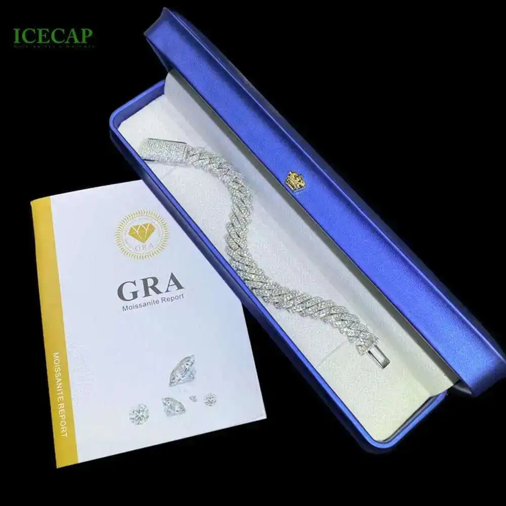 8mm 10mm 12mm 13mm 14mm 15 Mm Miami Cuban Link Chain Necklace 925 Silver Moissanite Cuban Link Necklace for Men
8mm 10mm 12mm 13mm 14mm 15 Mm Miami Cuban Link Chain Necklace 925 Silver Moissanite Cuban Link Necklace for Men