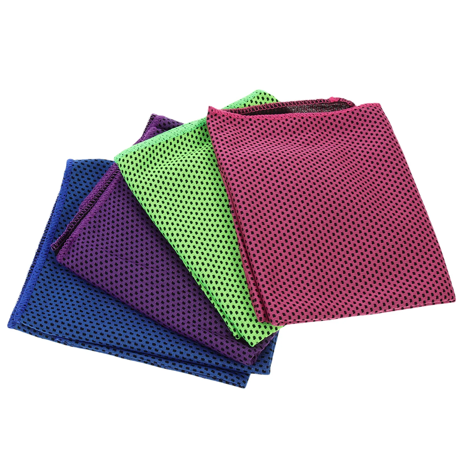 4Pcs Sports Cooling Towels Quick Dry Polyester Sweat Wipe Towels for Gym Workout Running Climbing Outdoor Summer Neck Wraps
4Pcs Sports Cooling Towels Quick Dry Polyester Sweat Wipe Towels for Gym Workout Running Climbing Outdoor Summer Neck Wraps