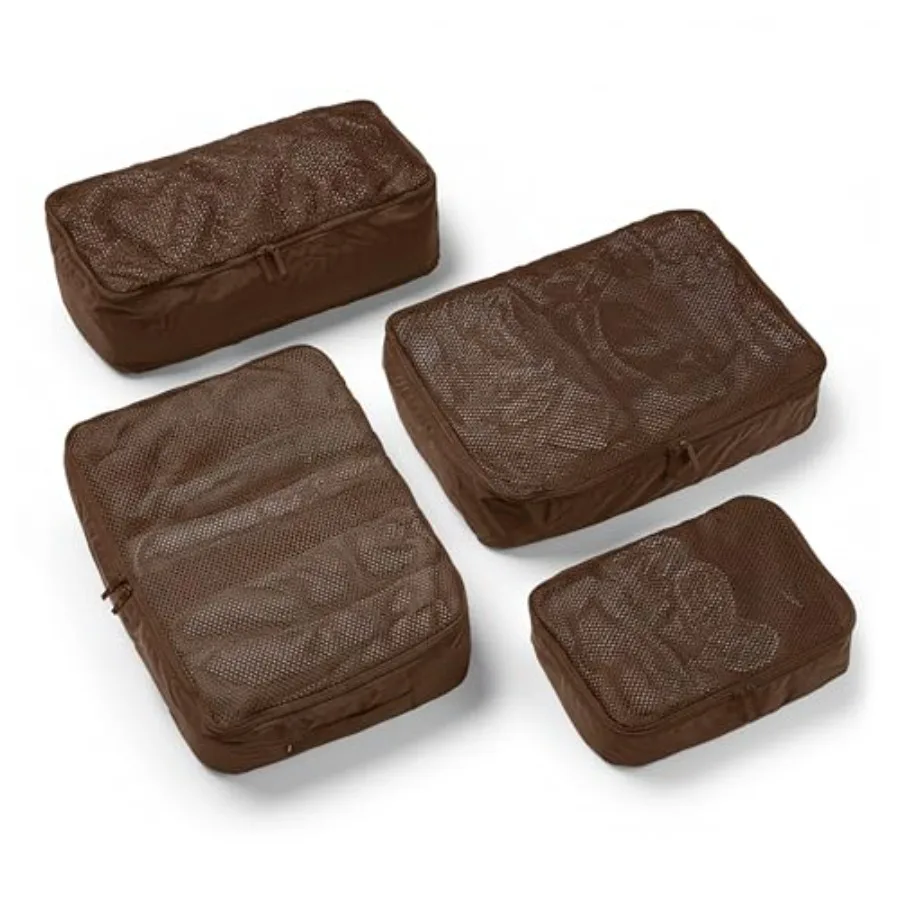 Packing Cells - 4 Set Packing Cubes Luggage Organizer Bags S, M, 2 x L,Must-Have Suitcase Organizer for Travel, Road Trip and C
Packing Cells - 4 Set Packing Cubes Luggage Organizer Bags S, M, 2 x L,Must-Have Suitcase Organizer for Travel, Road Trip and C