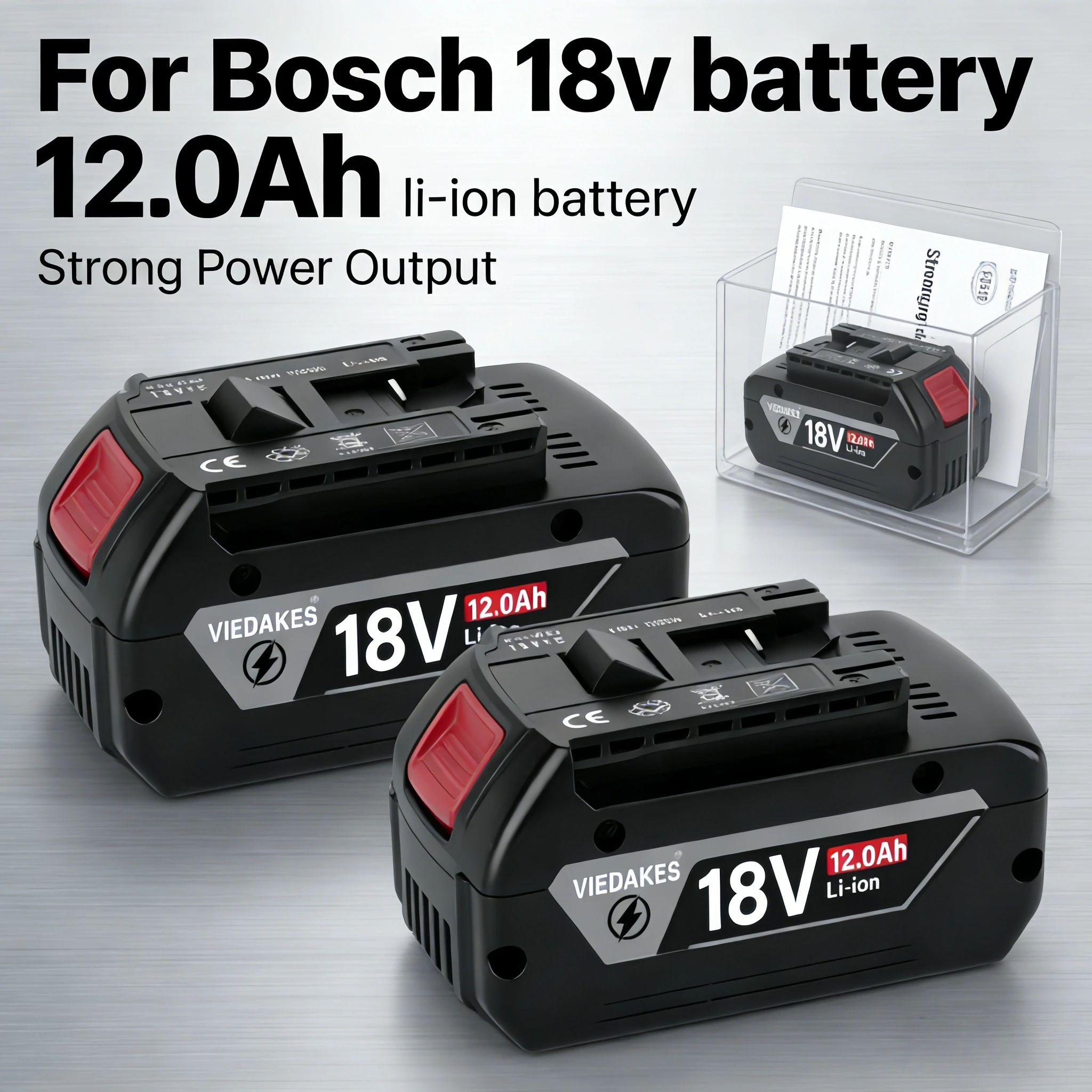 100% original 18V fast charging Rechargeable Battery for Bosch 18v battery BAT609 BAT609G BAT618 BAT618G GBA18V80
100% original 18V fast charging Rechargeable Battery for Bosch 18v battery BAT609 BAT609G BAT618 BAT618G GBA18V80