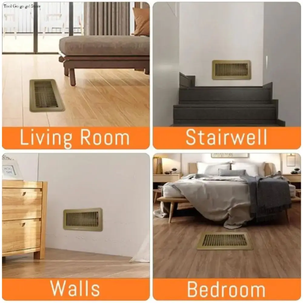Carbon Steel Floor Register High Efficiency Rustproof Walkable Vent Covers Adjustable Easy to Install Floor Vent Covers
Carbon Steel Floor Register High Efficiency Rustproof Walkable Vent Covers Adjustable Easy to Install Floor Vent Covers