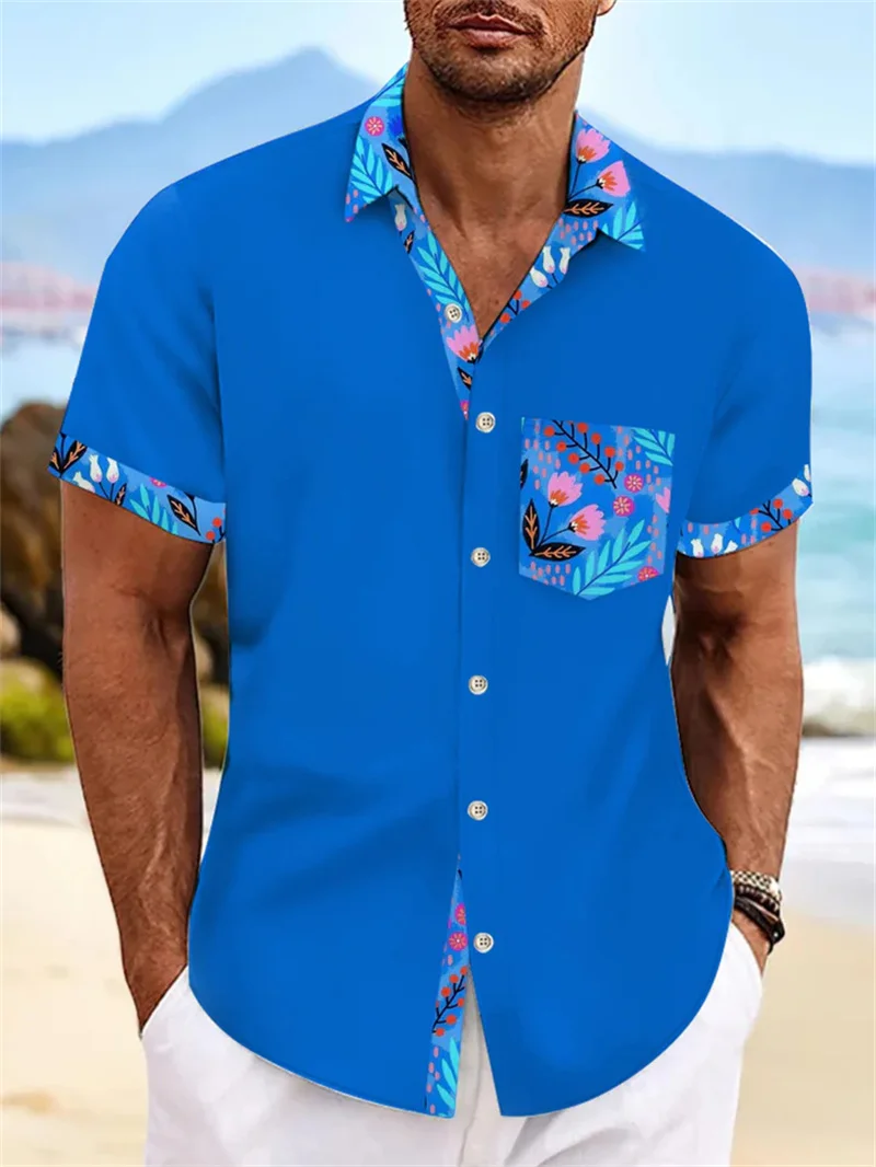 New men's shirt summer Hawaiian short sleeved shirt casual and comfortable clothing 3D printed men's beach shirt
New men's shirt summer Hawaiian short sleeved shirt casual and comfortable clothing 3D printed men's beach shirt